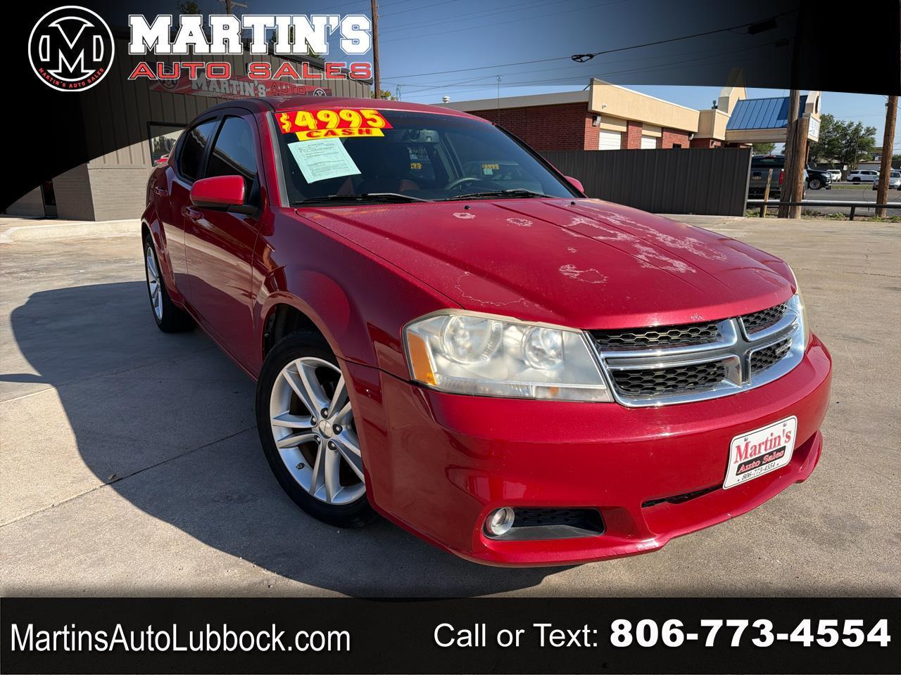 2011 Dodge Avenger 4dr Sdn Heat