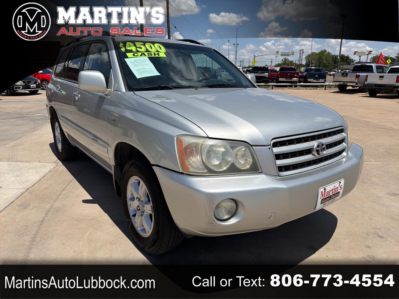 2003 Toyota Highlander 4dr V6 (Natl)