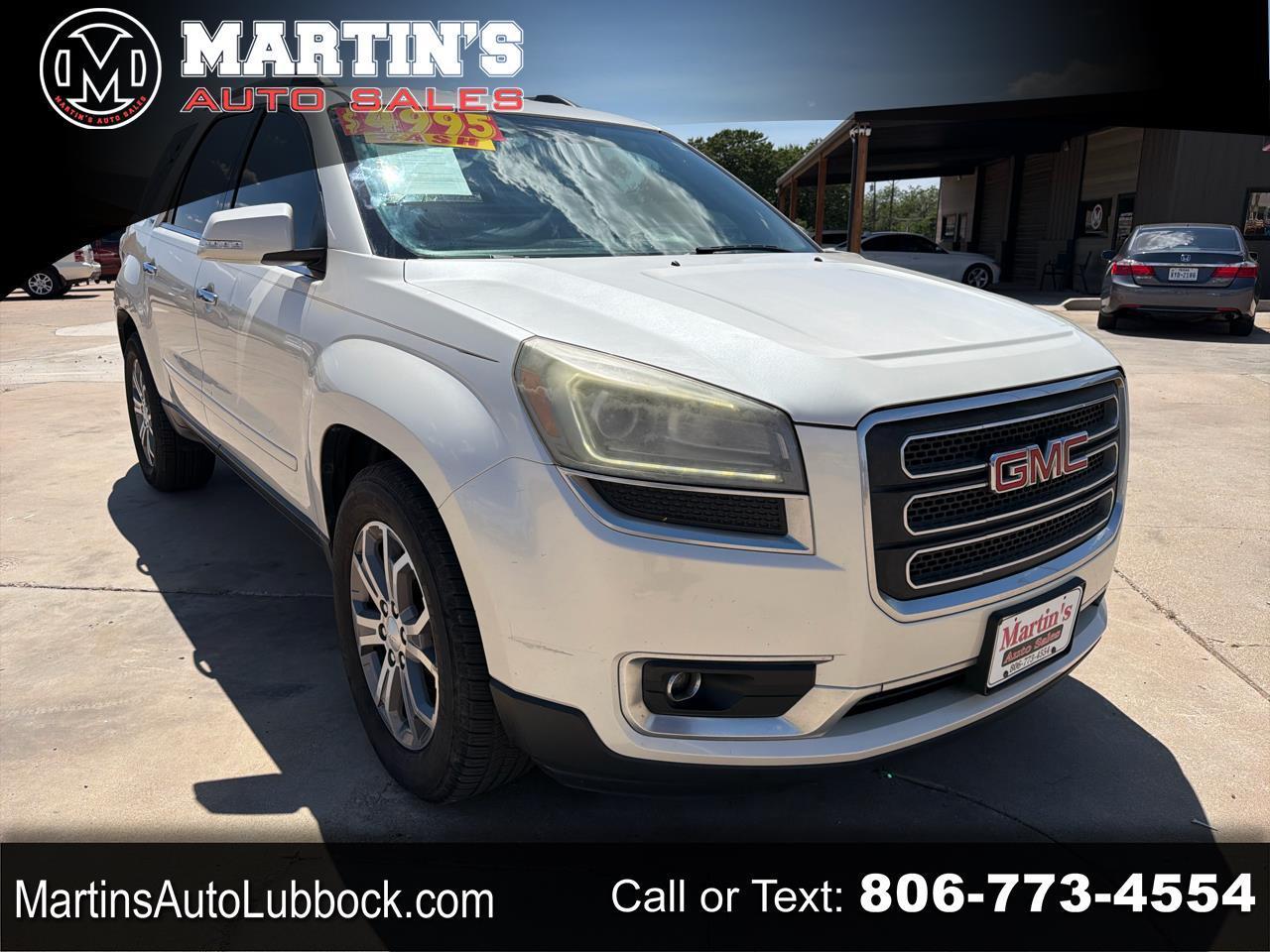 2013 GMC Acadia FWD 4dr SLT w/SLT-1