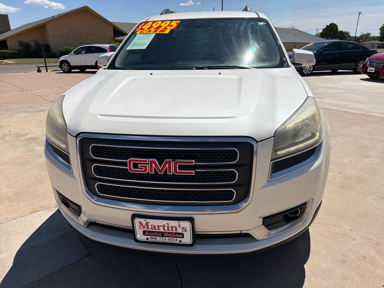 GMC Acadia FWD 4dr SLT w/SLT-1 2013