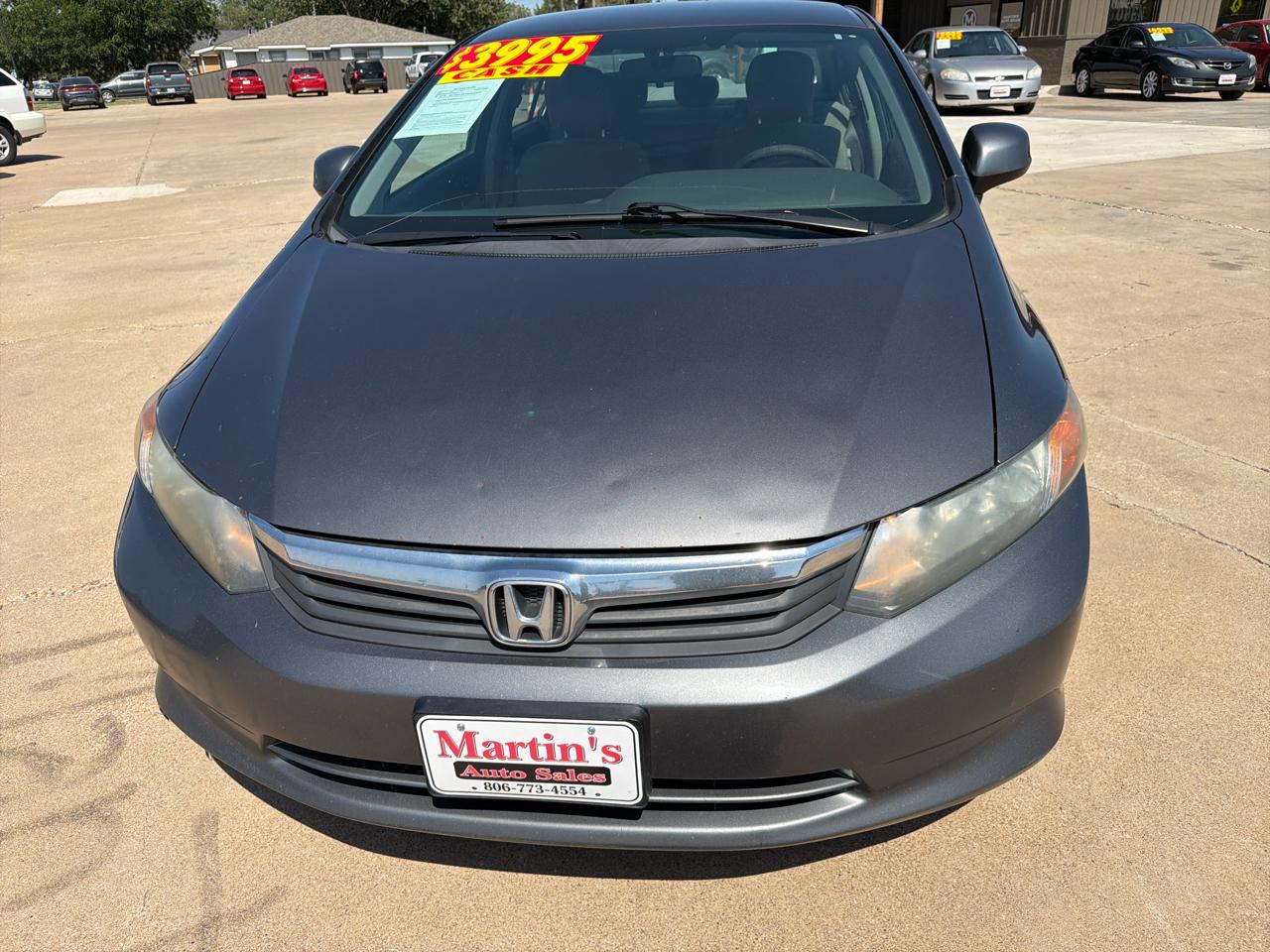 Honda Civic Sdn 4dr Auto LX 2012