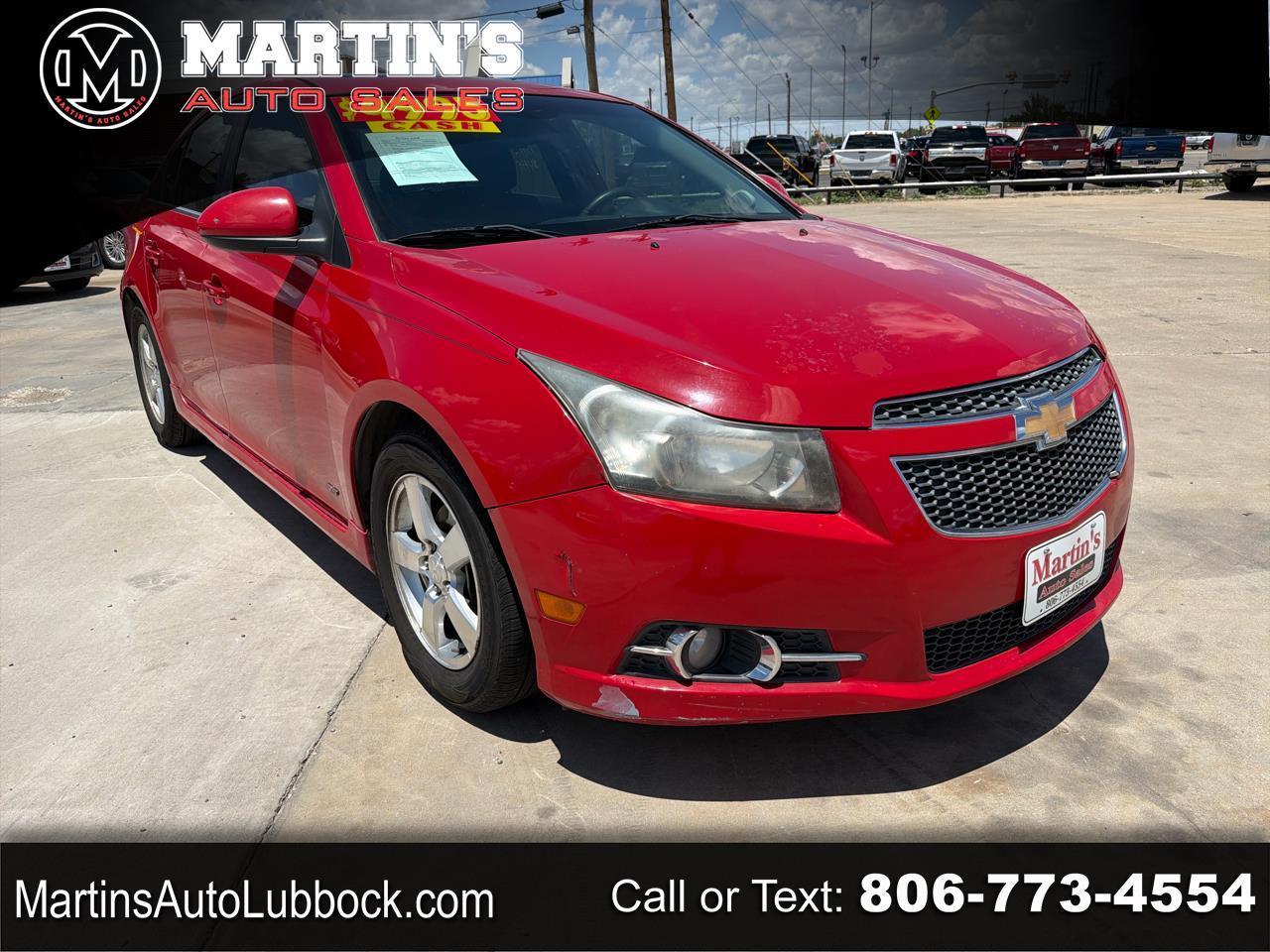 2012 Chevrolet Cruze 4dr Sdn LT w/1LT