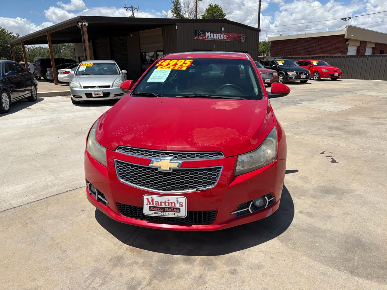 Chevrolet Cruze 4dr Sdn LT w/1LT 2012