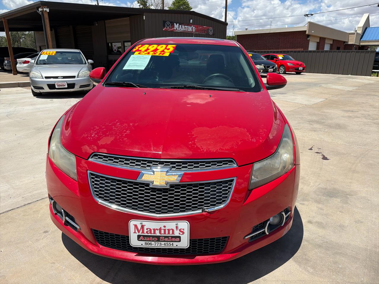 Chevrolet Cruze 4dr Sdn LT w/1LT 2012