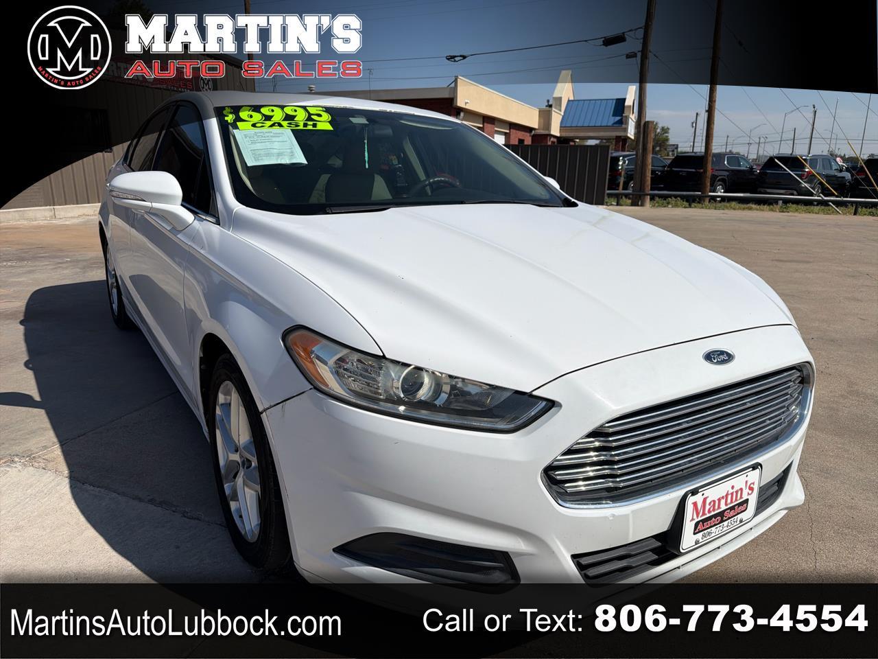 2013 Ford Fusion 4dr Sdn SE FWD