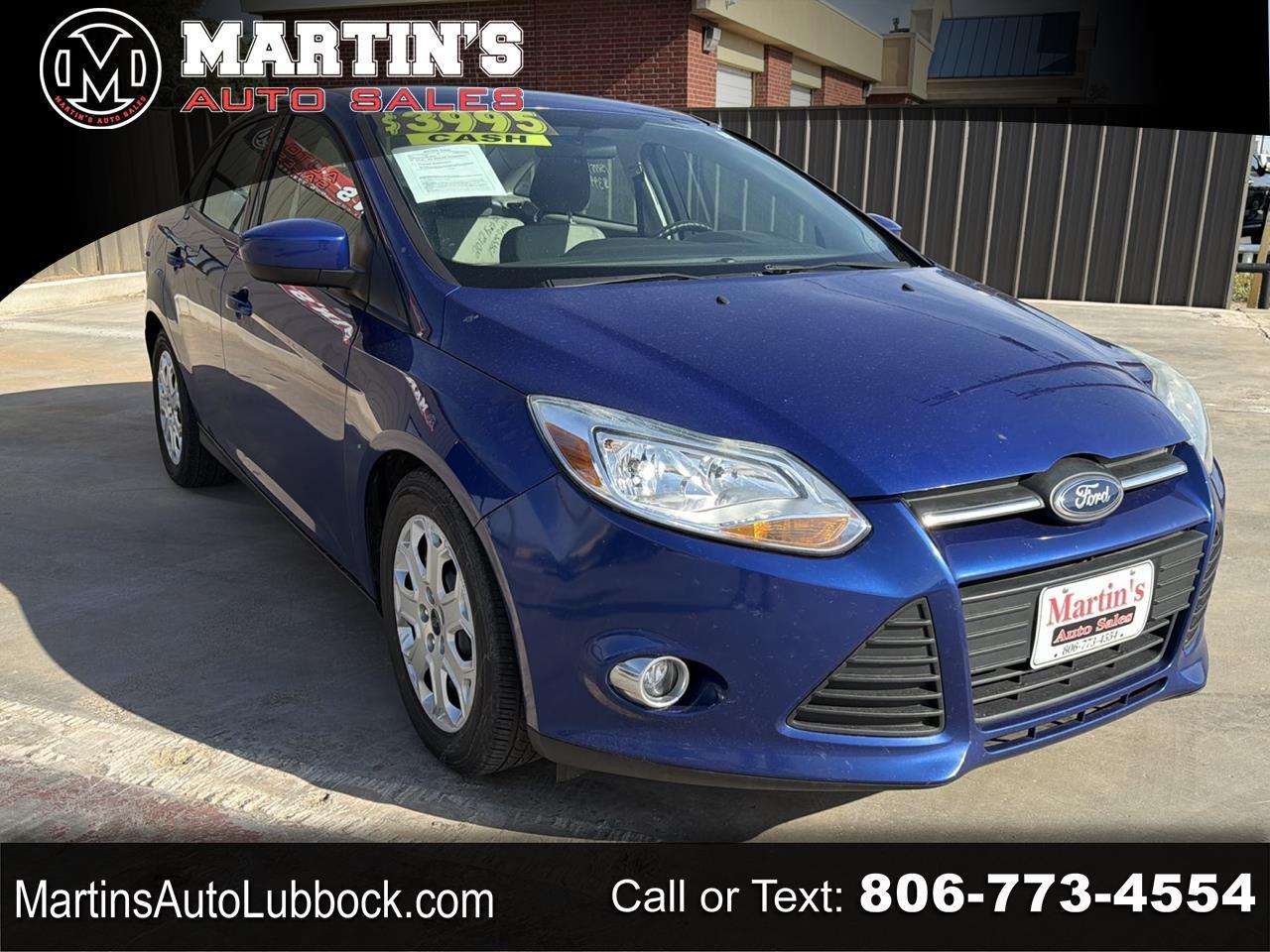 2012 Ford Focus 4dr Sdn SE