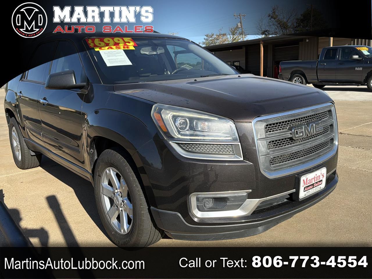 2015 GMC Acadia FWD 4dr SLE w/SLE-1