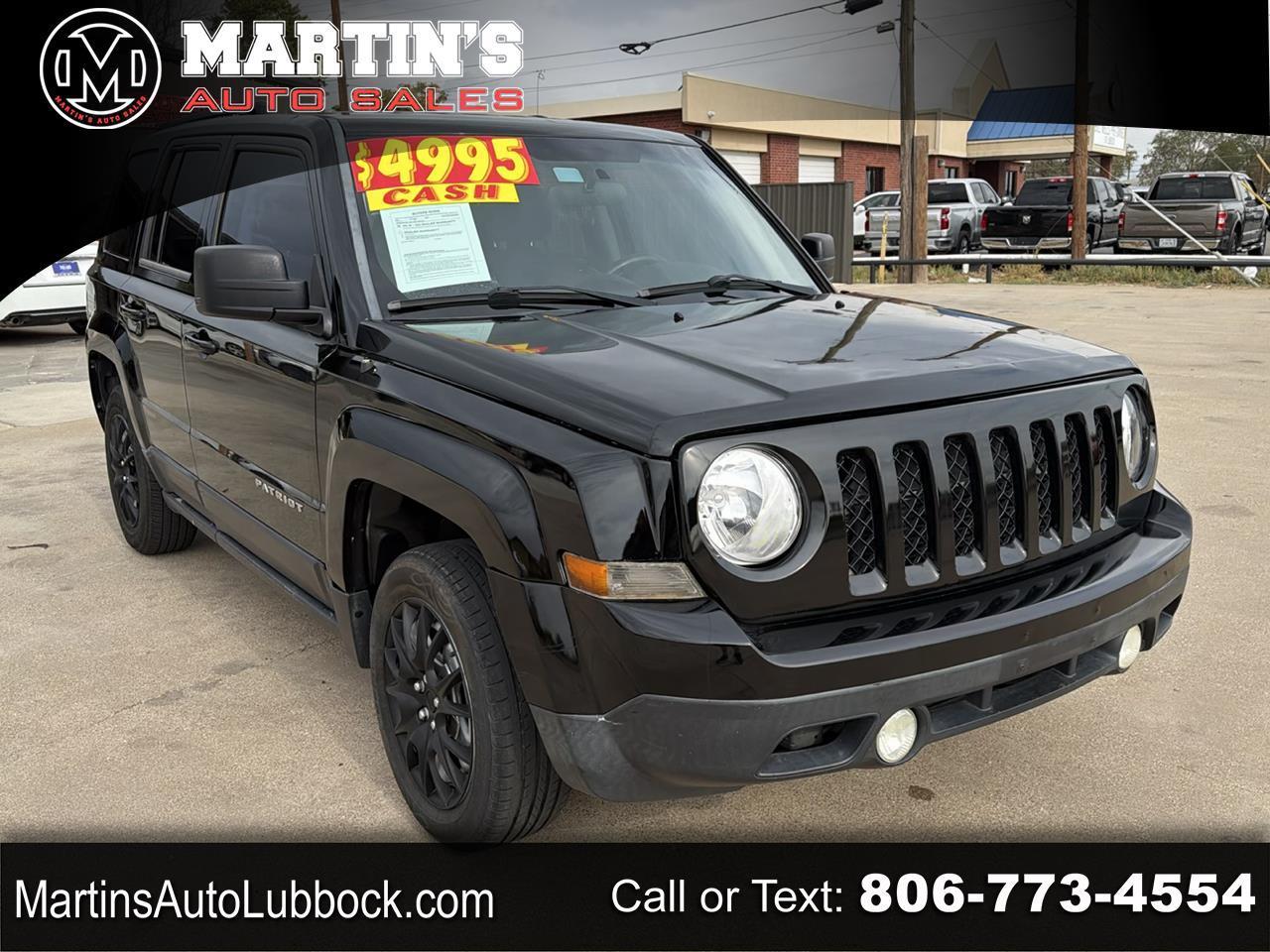 Jeep Patriot FWD 4dr Sport 2014
