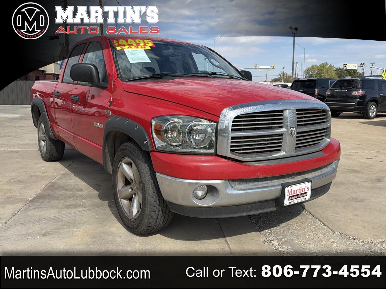2008 Dodge Ram 1500 2WD Quad Cab 140.5" SLT