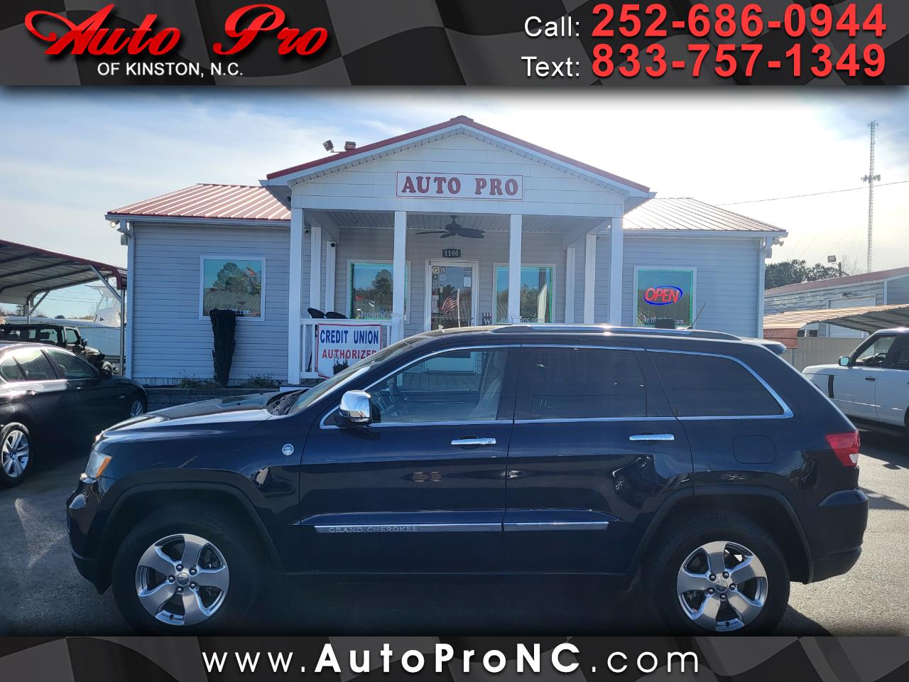 Used 2012 Jeep Grand Cherokee 4WD 4dr Limited for Sale in Kinston NC