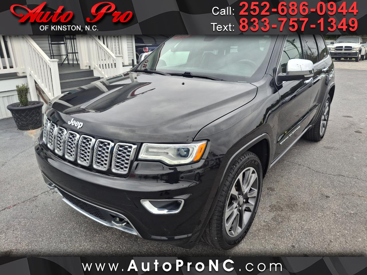 2018 Jeep Grand Cherokee Overland 4x2