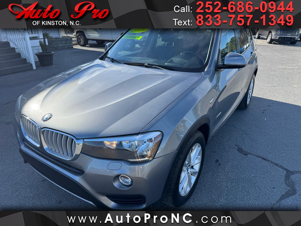 2015 BMW X3 AWD 4dr xDrive28i