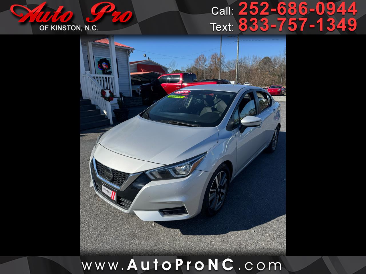 2021 Nissan Versa SV CVT