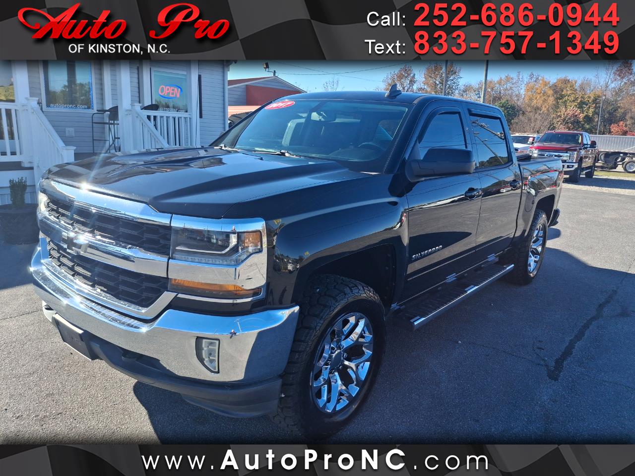 2017 Chevrolet Silverado 1500 4WD Crew Cab 143.5" LT w/1LT