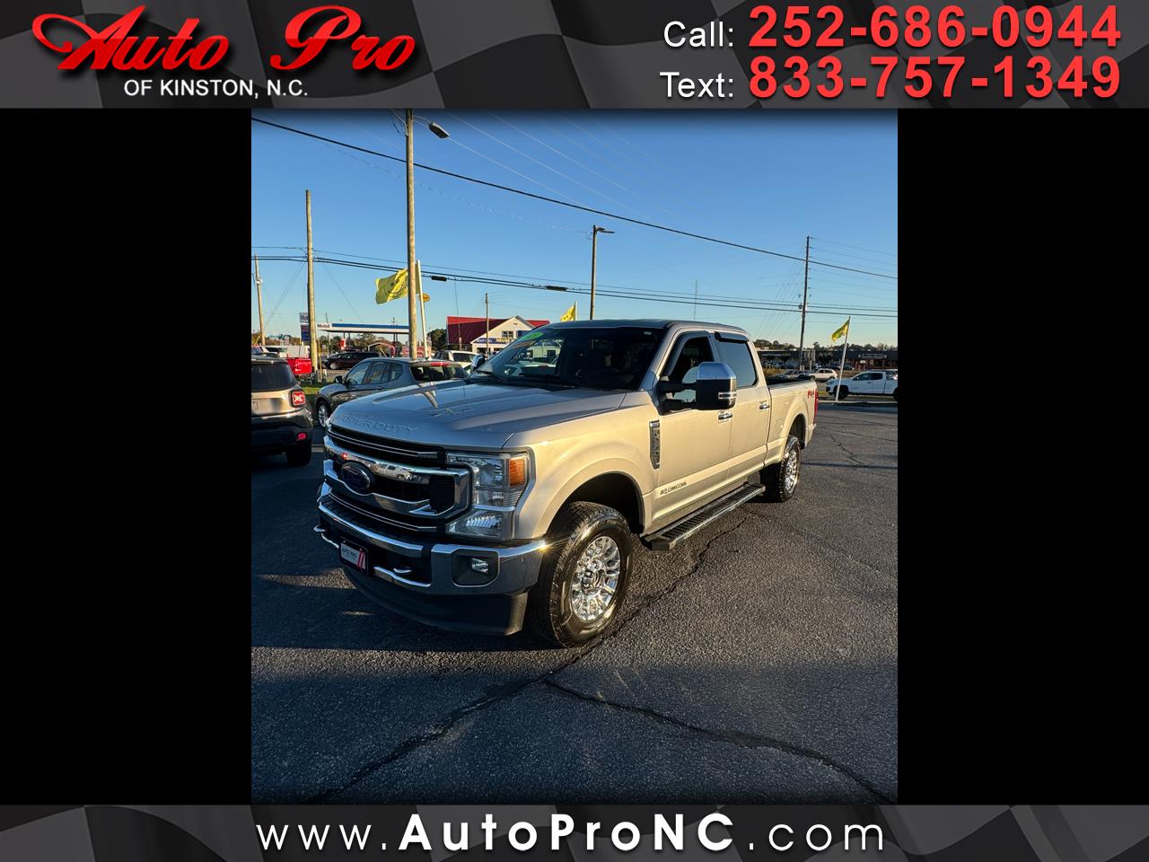 2021 Ford Super Duty F-250 SRW XLT 4WD Crew Cab 8' Box