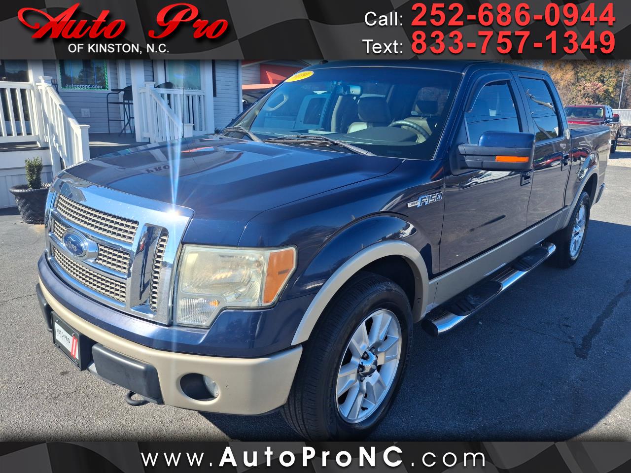 2009 Ford F-150 4WD SuperCrew 145" Platinum