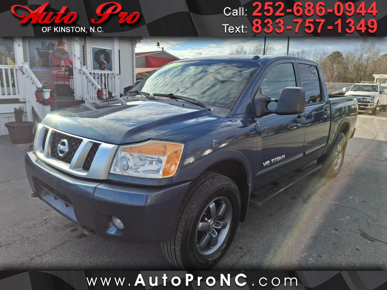 2014 Nissan Titan 4WD Crew Cab SWB PRO-4X