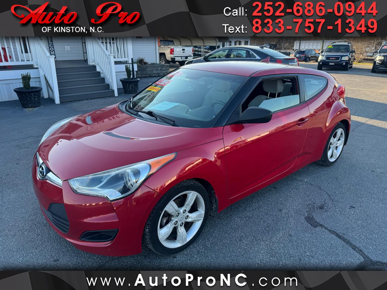 2013 Hyundai Veloster 3dr Cpe Auto w/Gray Int