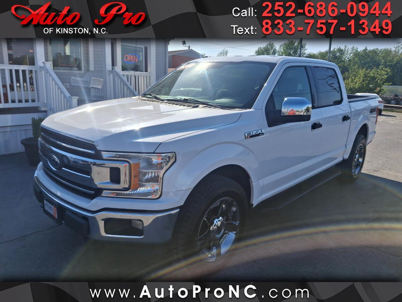 2018 Ford F-150 4WD SuperCrew 157" XLT