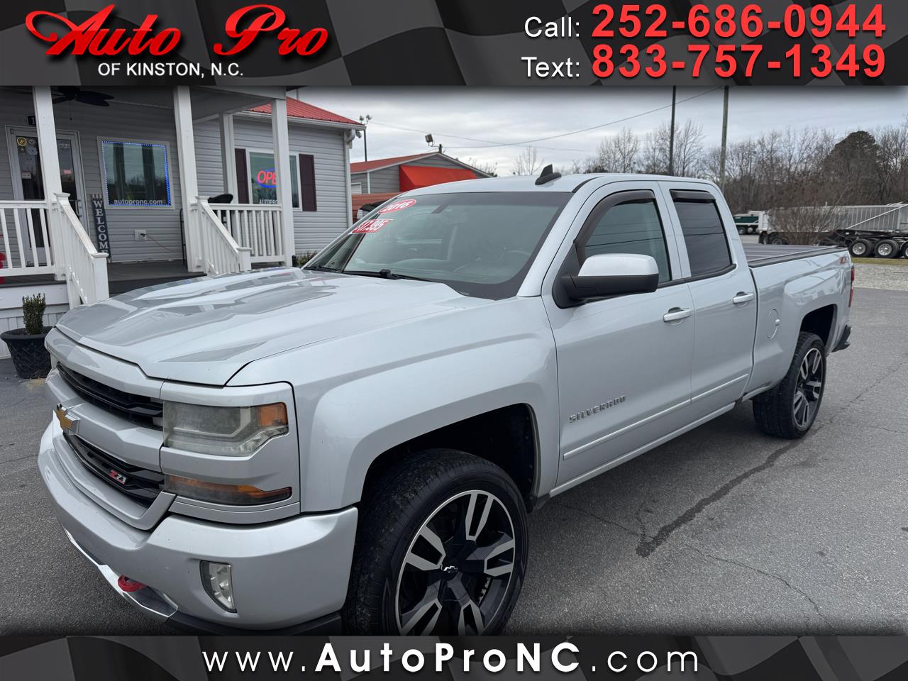 2016 Chevrolet Silverado 1500 4WD Double Cab 143.5" LT w/2LT