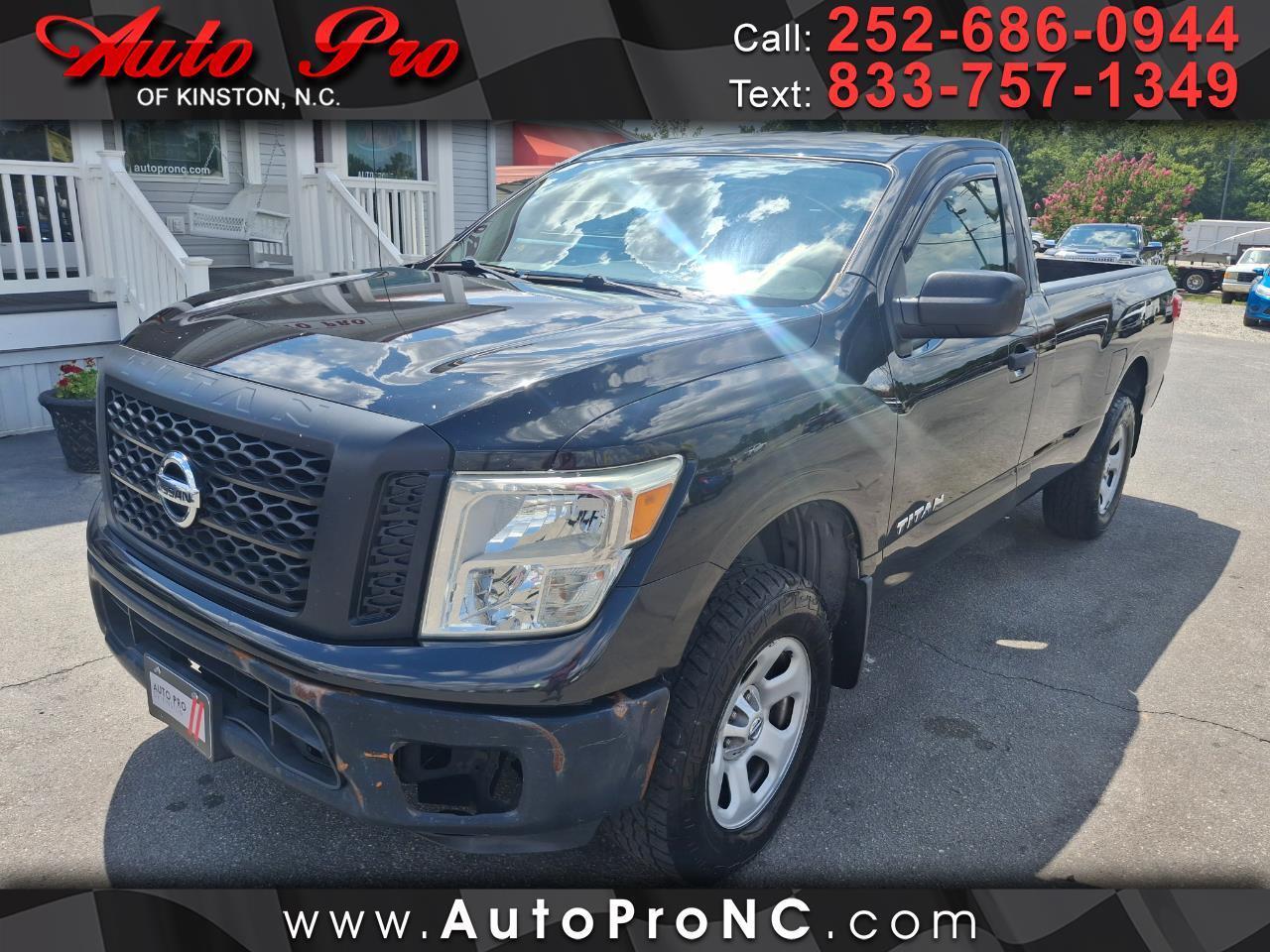 2017 Nissan Titan 4x2 Single Cab S