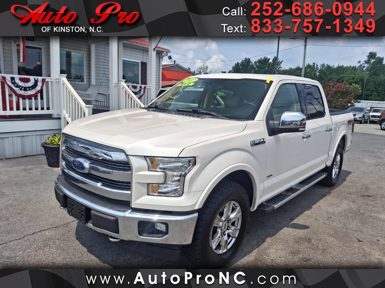 2017 Ford F-150 4WD SuperCrew 150" XLT