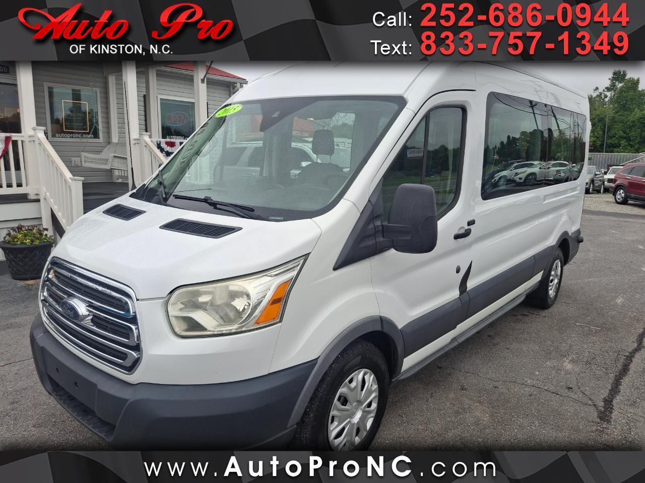 2015 Ford Transit Wagon T-350 148" Med Roof XLT Sliding RH Dr