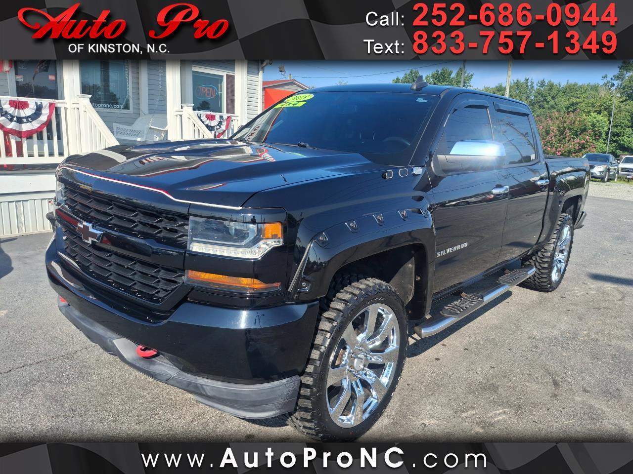 2018 Chevrolet Silverado 1500 4WD Crew Cab 143.5" Custom