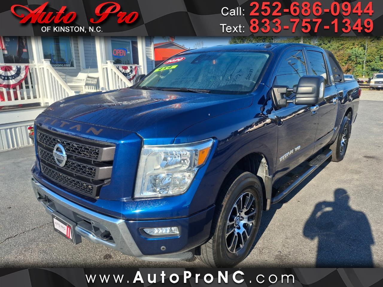 2020 Nissan Titan 4x4 Crew Cab SV
