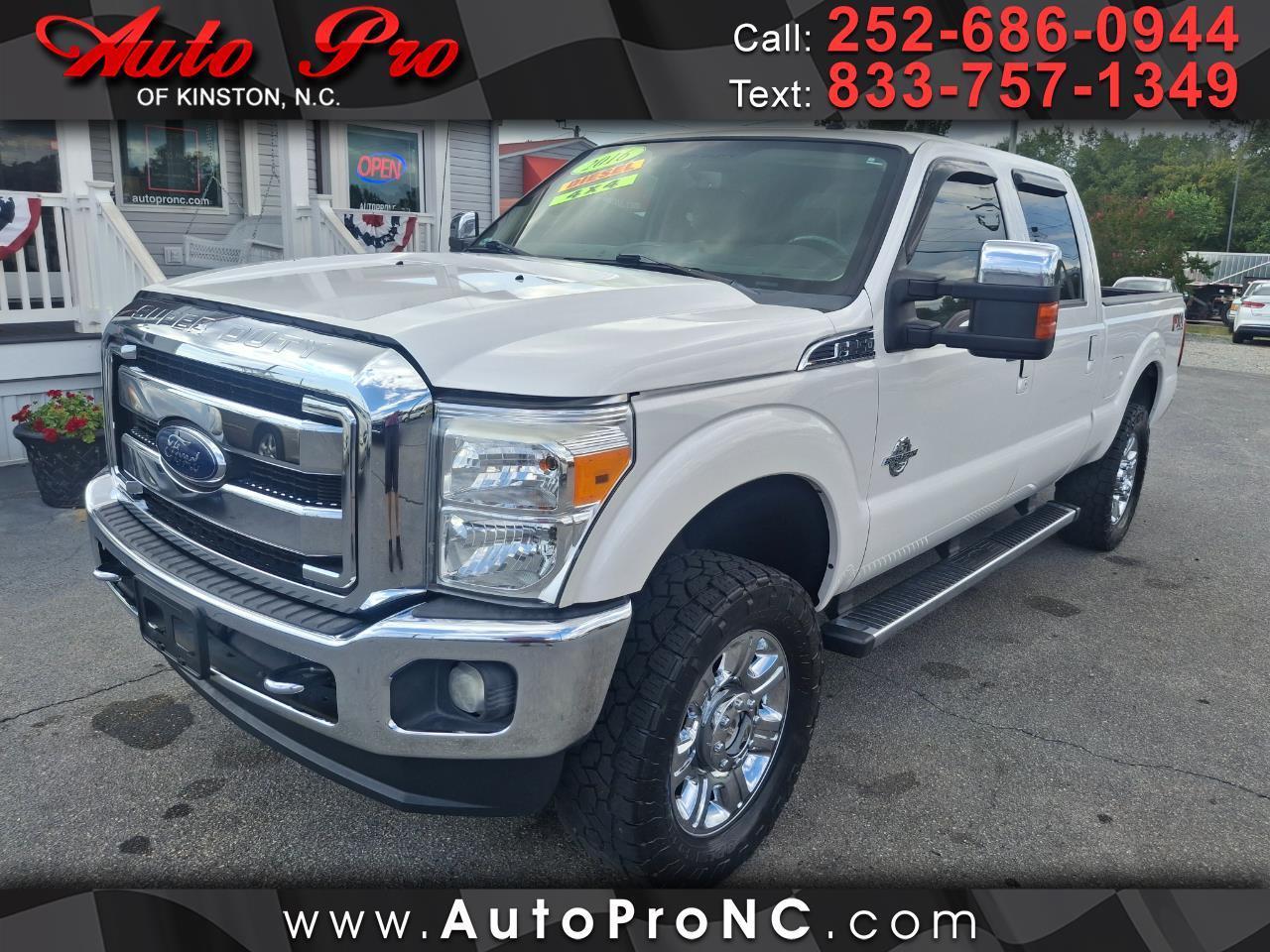 2016 Ford Super Duty F-250 SRW 4WD Crew Cab 172" Platinum
