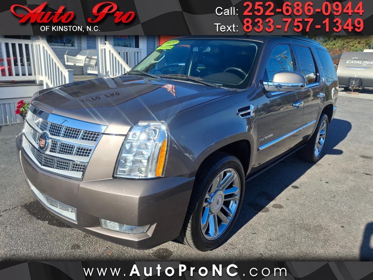 2013 Cadillac Escalade 2WD 4dr Platinum Edition