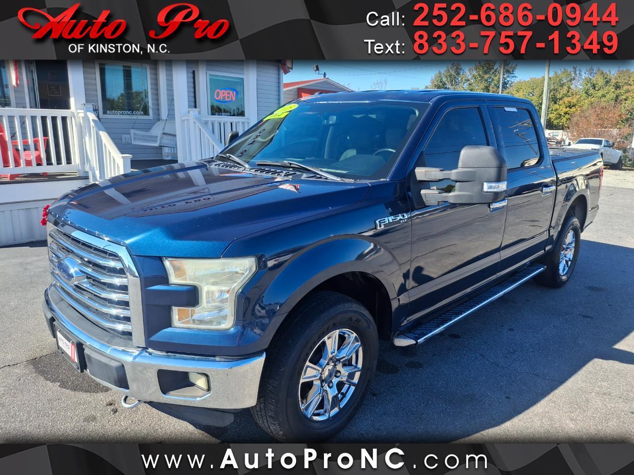 2015 Ford F-150 4WD SuperCrew 145" XLT