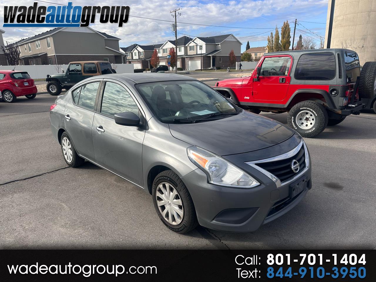 2017 Nissan Versa Sedan SV CVT