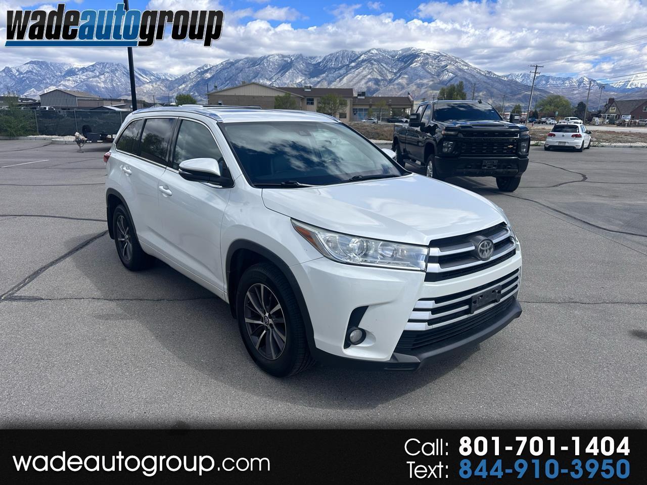2018 Toyota Highlander XLE V6 AWD (Natl)