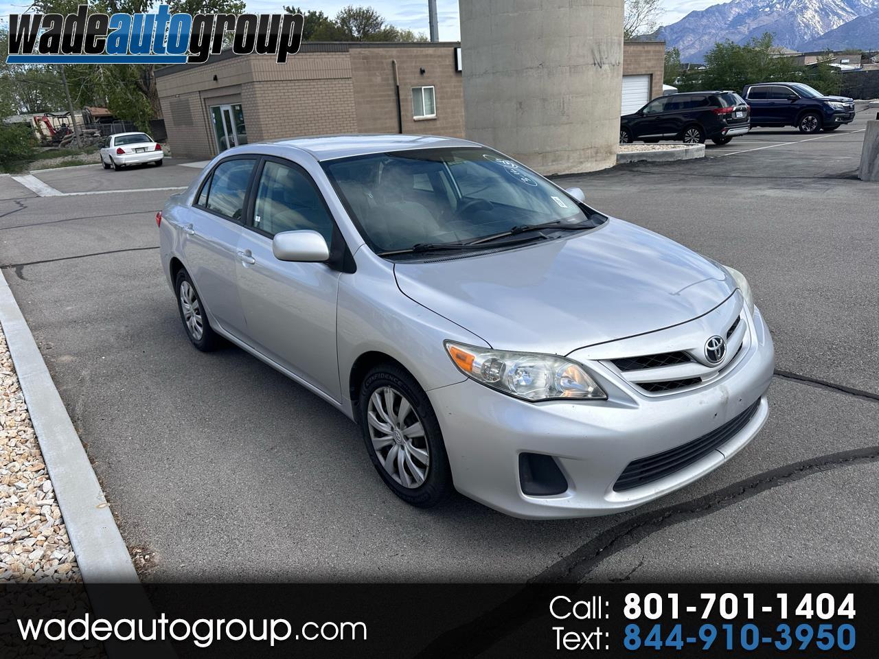 Toyota Corolla 4dr Sdn Auto LE (Natl) 2012