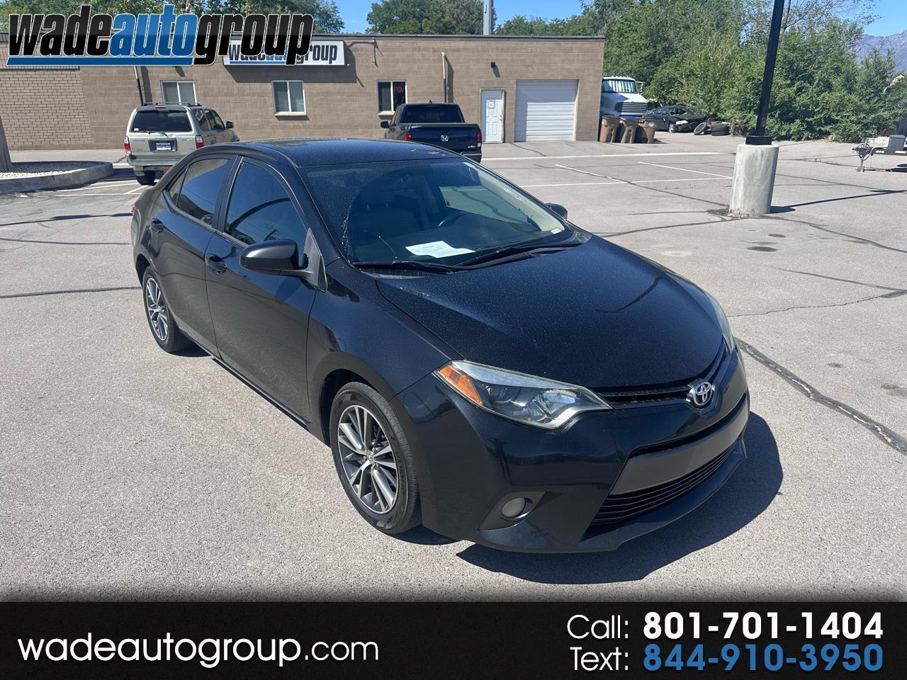 Toyota Corolla 4dr Sdn CVT LE Plus (Natl) 2016