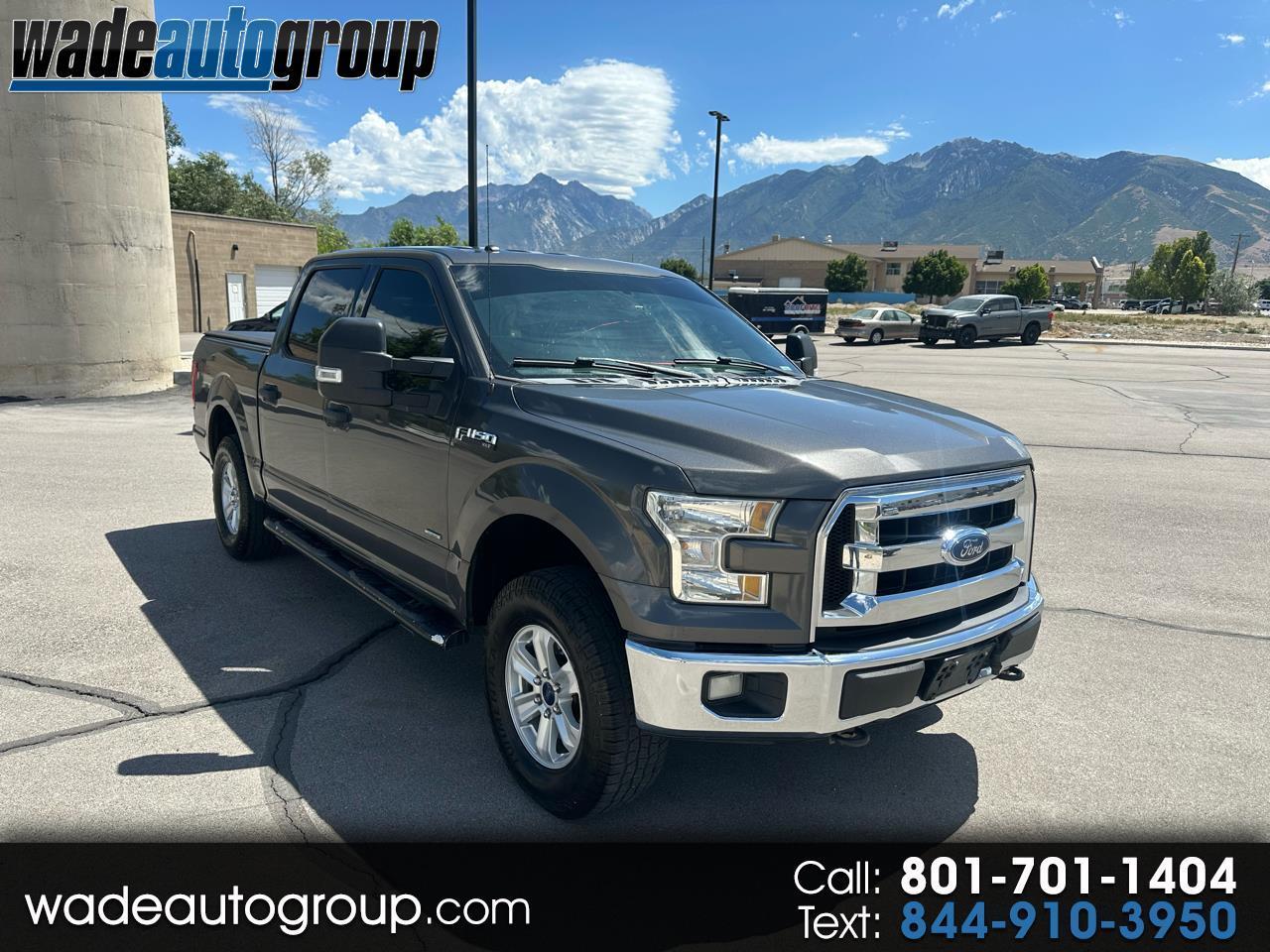 2016 Ford F-150 4WD SuperCrew 139" XLT