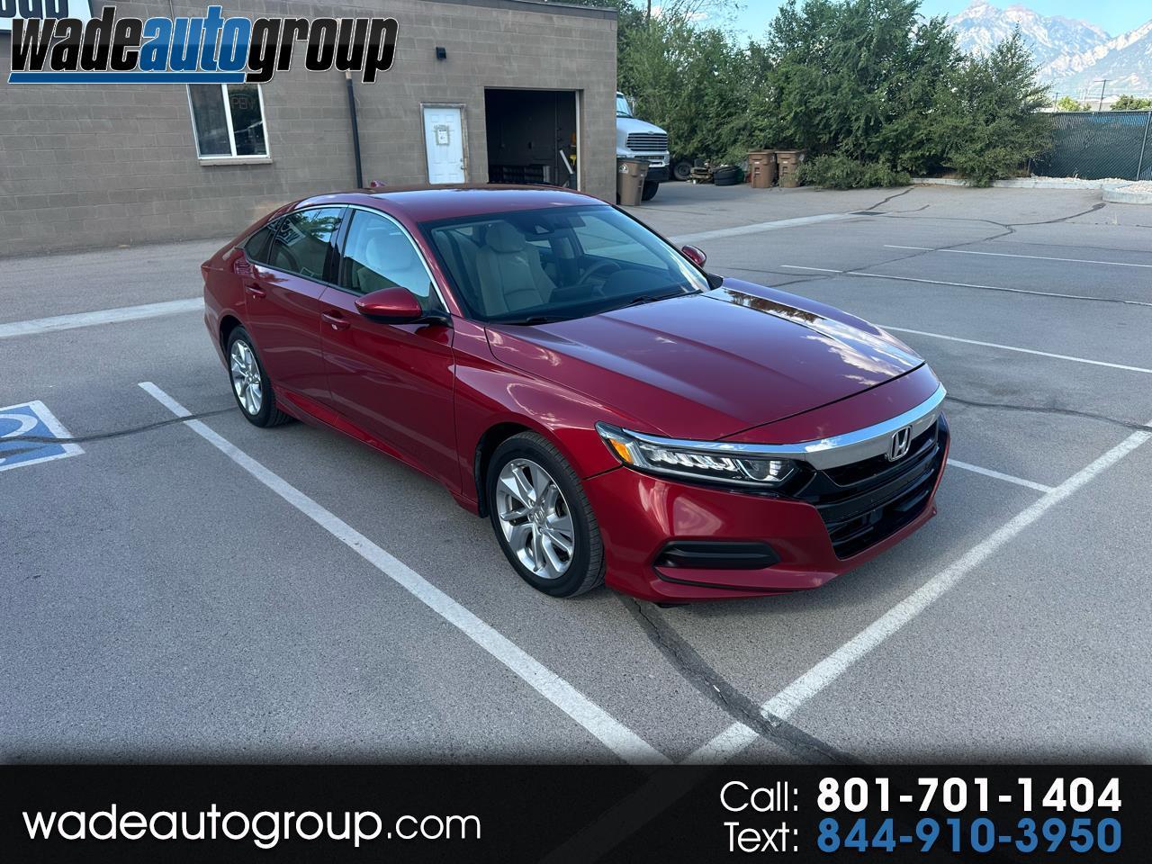 Honda Accord Sedan LX 1.5T CVT 2018