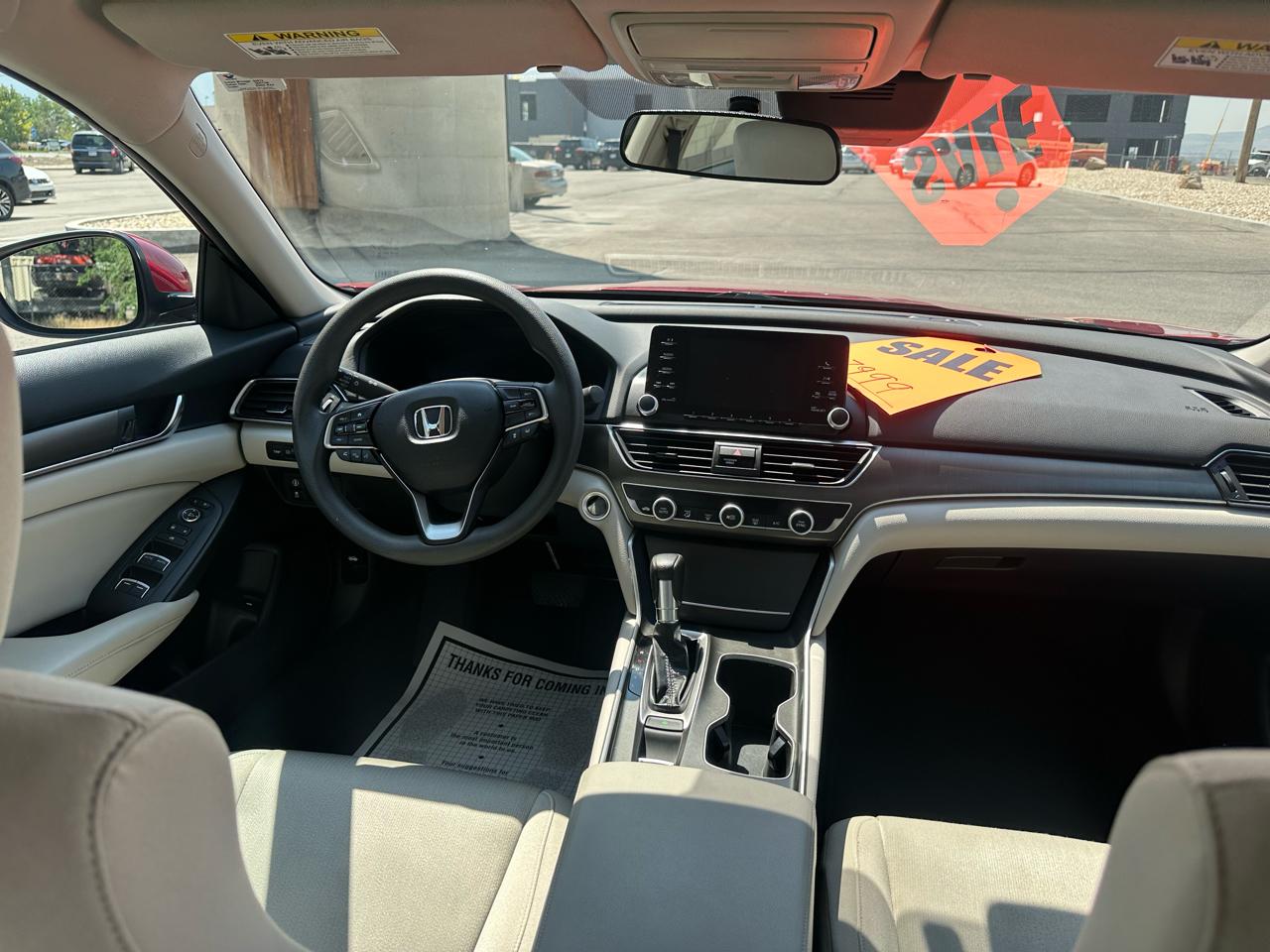 Honda Accord Sedan LX 1.5T CVT 2018