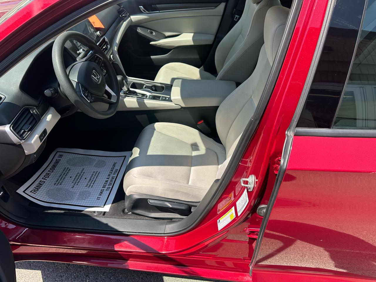 Honda Accord Sedan LX 1.5T CVT 2018