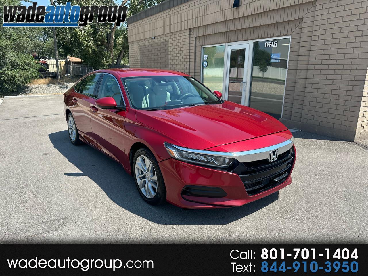 2018 Honda Accord Sedan LX 1.5T CVT