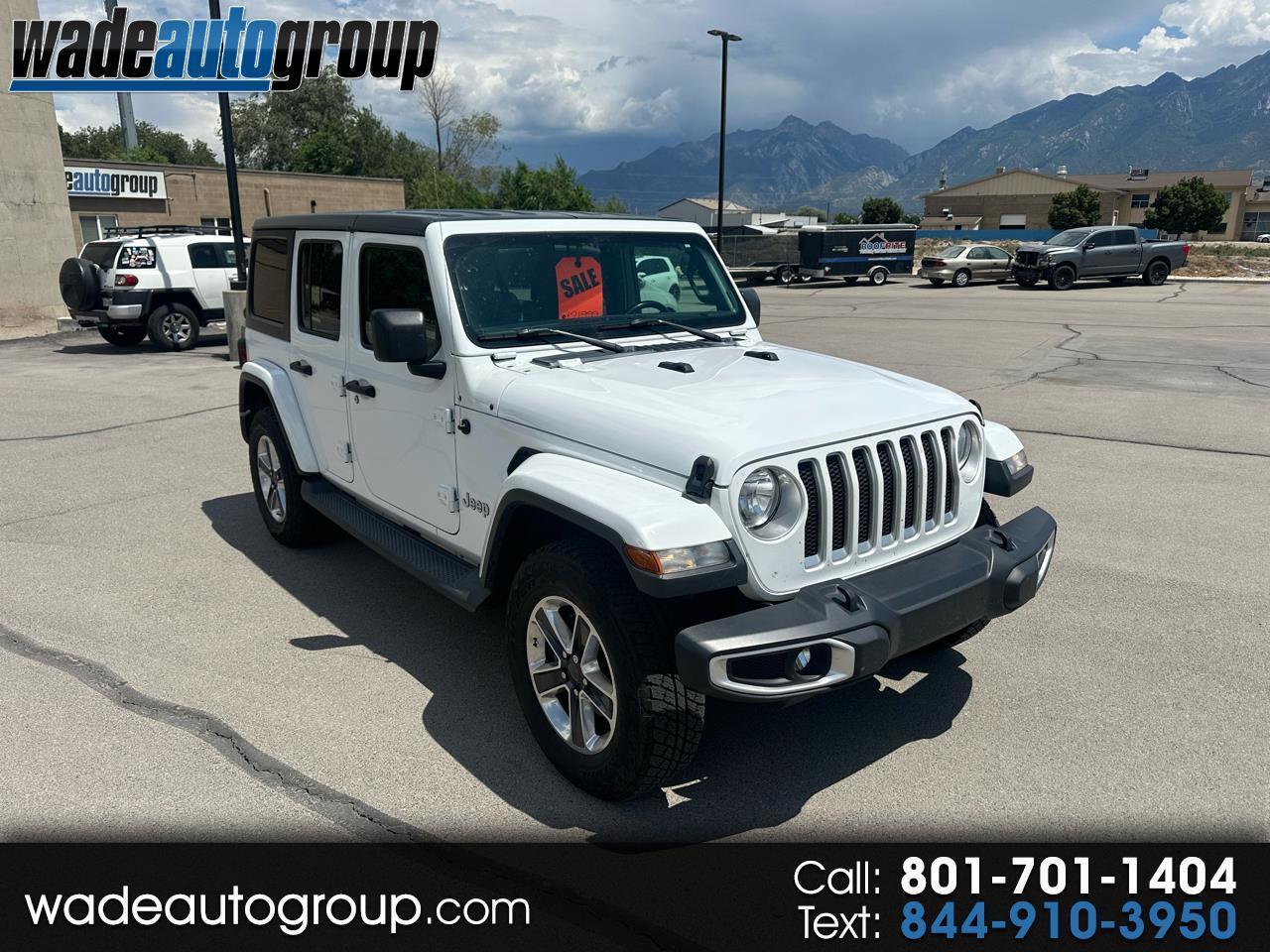 Jeep Wrangler Unlimited Sahara 4x4 2018