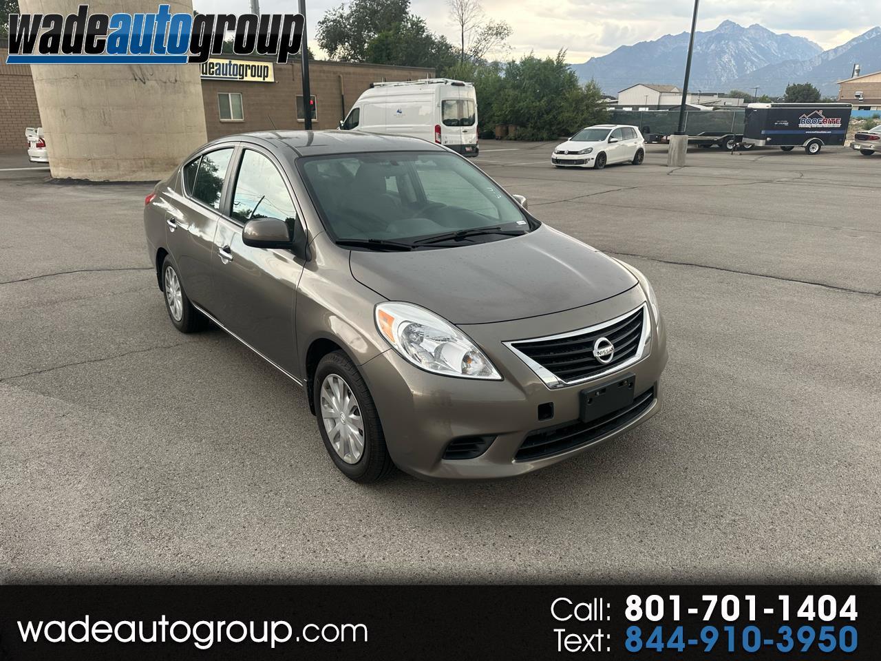 Nissan Versa 4dr Sdn CVT 1.6 SV 2012