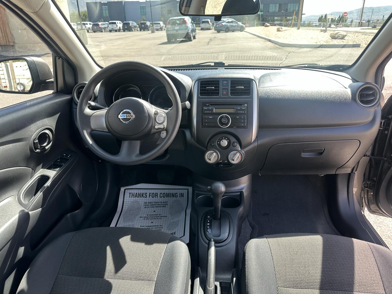 Nissan Versa 4dr Sdn CVT 1.6 SV 2012