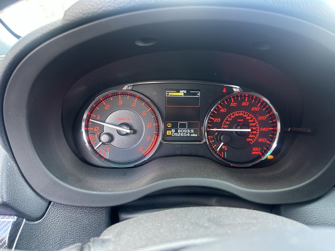 Subaru WRX 4dr Sdn Man 2015