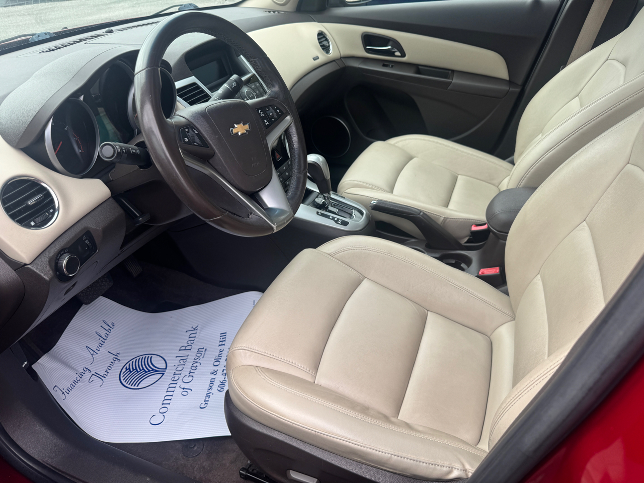 Chevrolet Cruze 4dr Sdn LT w/2LT 2012 Chevrolet Cruze 4dr Sdn LT w/2LT 2012