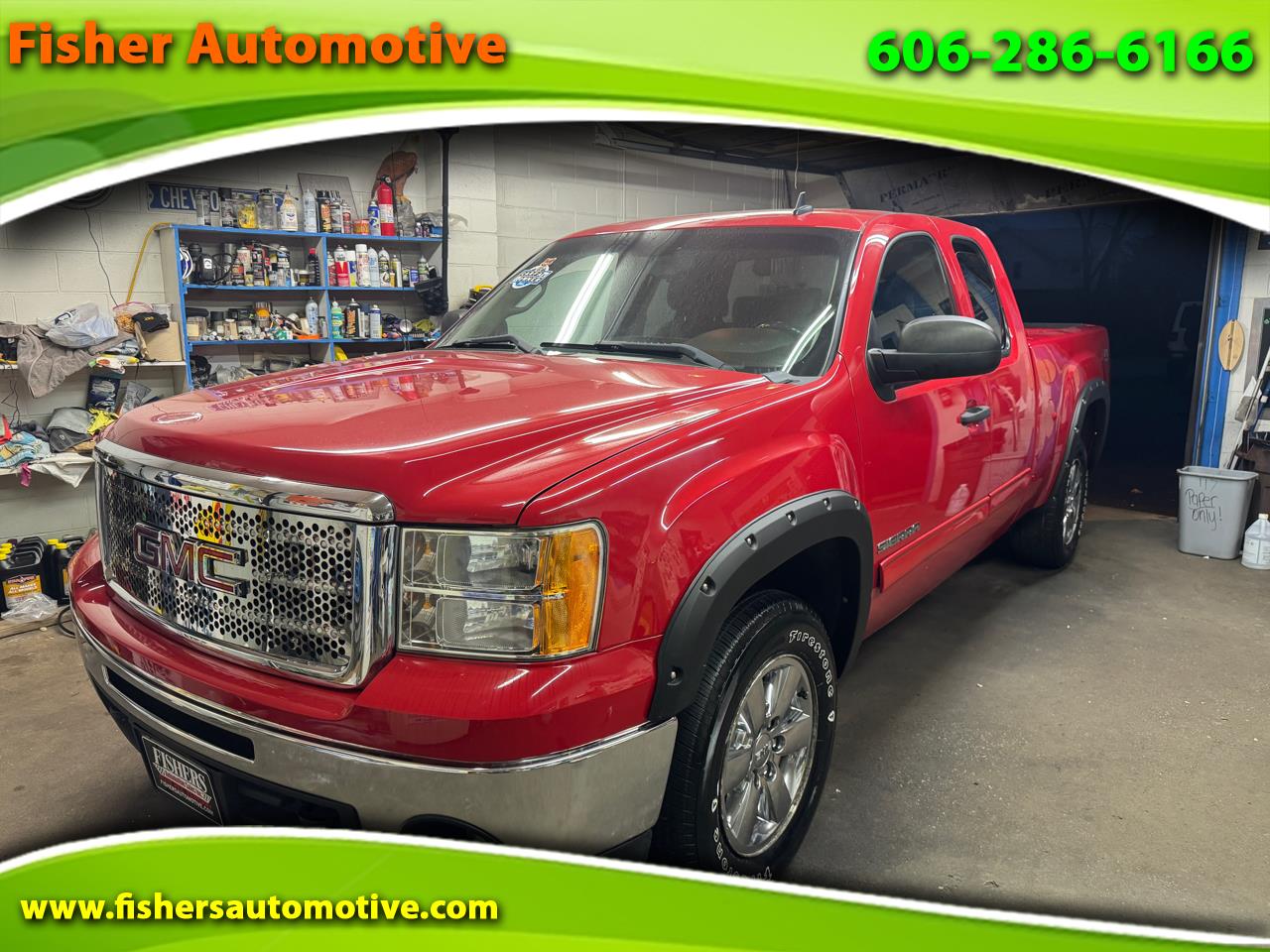 2013 GMC Sierra 1500 4WD Ext Cab 143.5" SLE