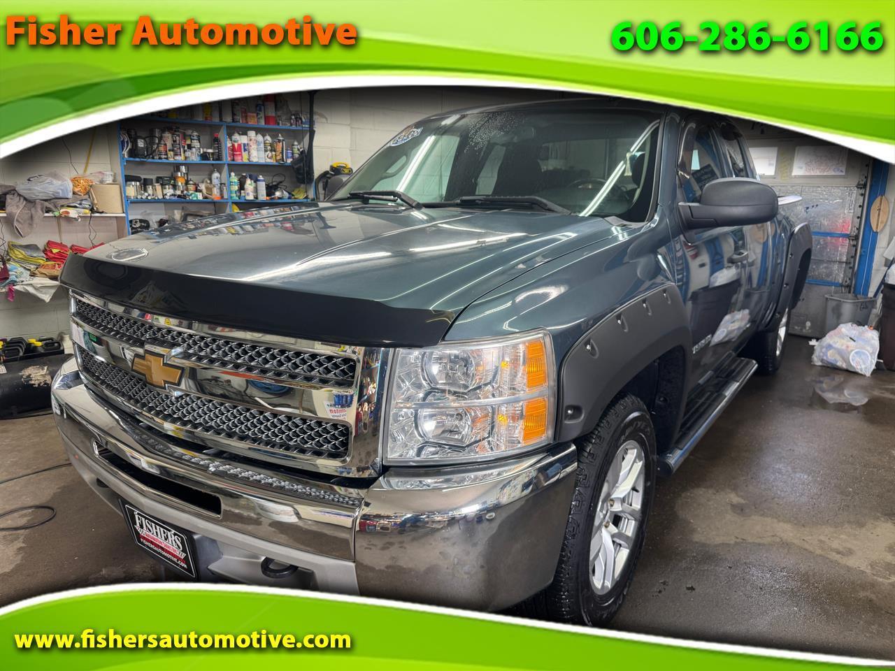 2012 Chevrolet Silverado 1500 4WD Ext Cab 143.5" LT