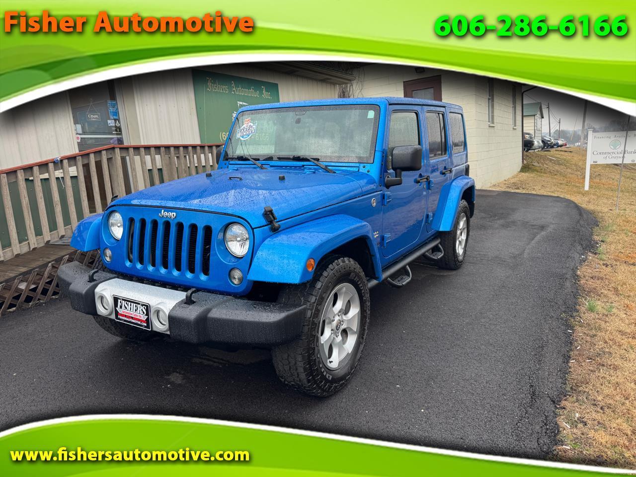2015 Jeep Wrangler Unlimited 4WD 4dr Sahara