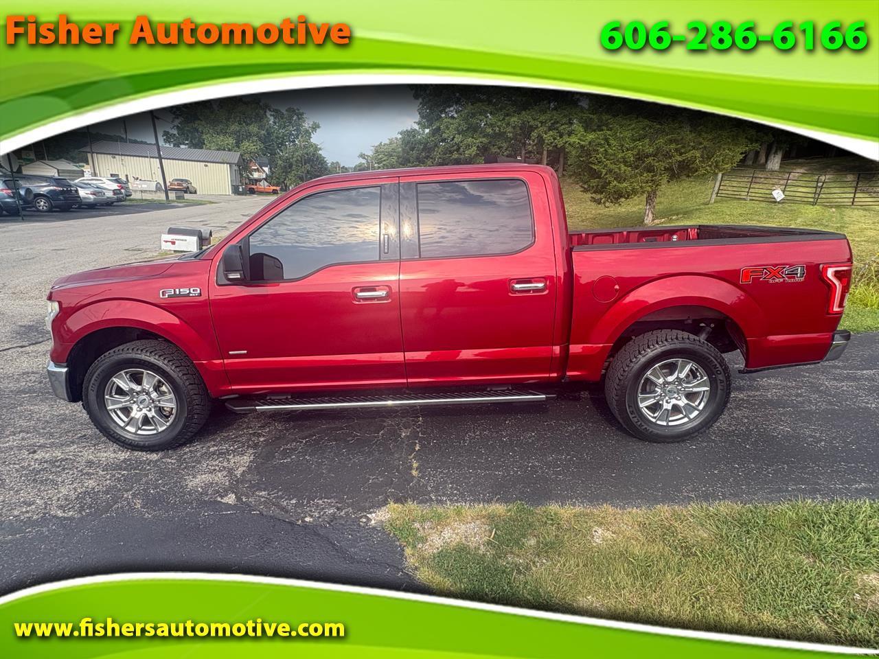 2015 Ford F-150 4WD SuperCrew 145" XLT